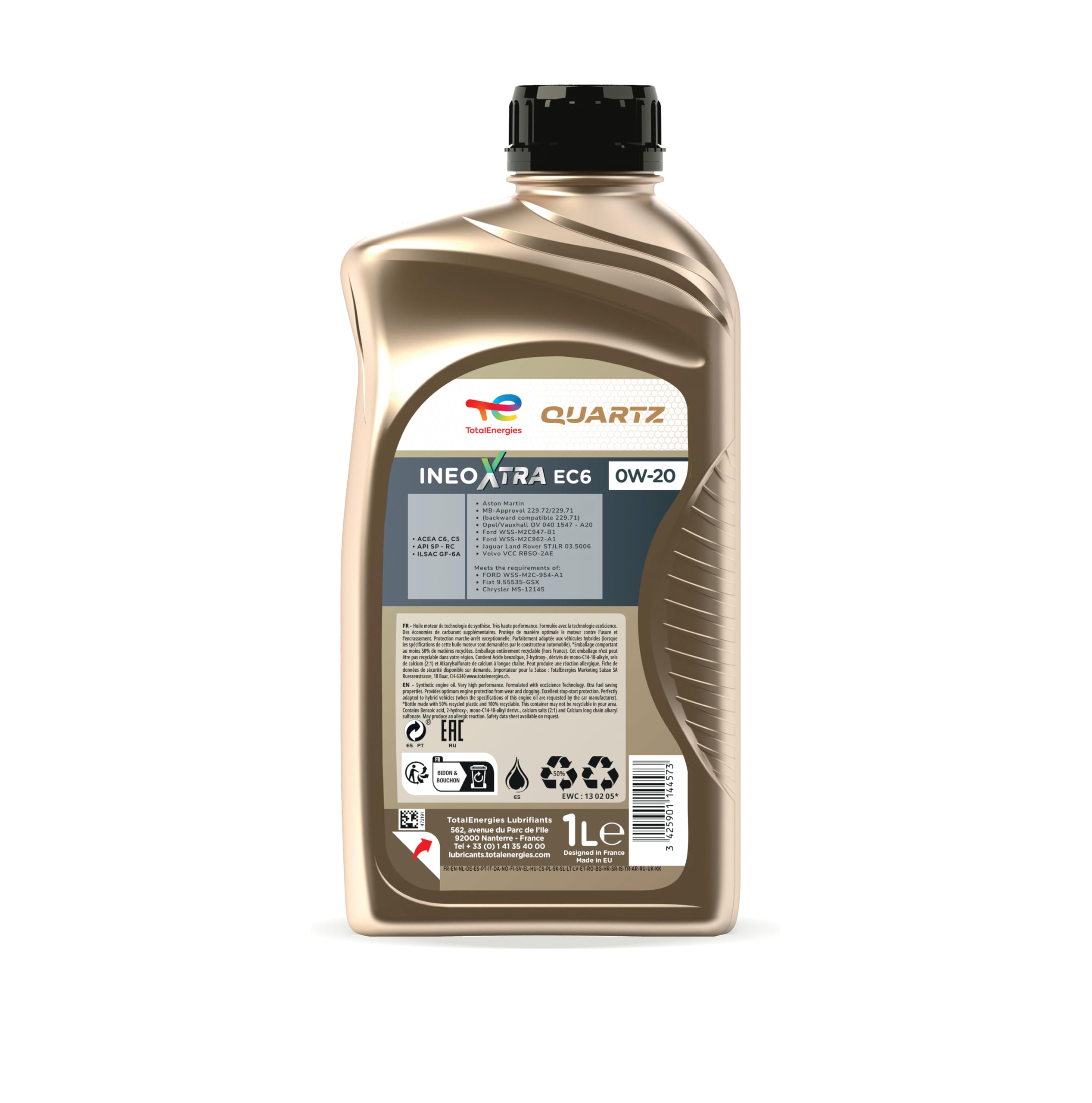 Amazon.com: TotalEnergies Ineo Xtra Long Life 0W-20 Full Synthetic
